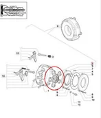 Części i akcesoria do maszyn rolniczych - CNH TARCZA SPRZĘGŁA JAZDY 5092790 - miniaturka - grafika 1