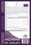 Druki akcydensowe - Michalczyk&Prokop WEZWANIE DO ZAPLATY A5 423-3 - miniaturka - grafika 1