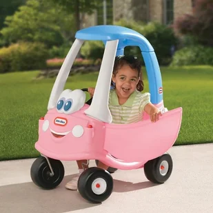 Little Tikes 614798E5 - Cozy Coupe Pink Lady - Akcesoria rowerowe - miniaturka - grafika 2