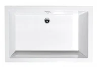 Brodziki prysznicowe - Polysan Deep 120x90 biały 72383 - miniaturka - grafika 1