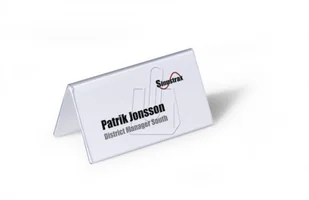 Durable Identyfikator stołowy 52/104x100mm 25 sztuk 8051 - Identyfikatory - miniaturka - grafika 2