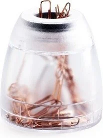 Durable Pojemnik na spinacze TREND transparentny DU125-20 - Akcesoria na biurko - miniaturka - grafika 2