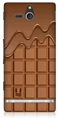 Etui i futerały do telefonów - Sony Head Case Designs twarda osłona na telefon Xperia U ST25i, motyw Czekolada tablica - miniaturka - grafika 1
