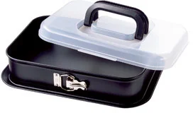 Kaiser Bake&amp;Take forma prostokątna z pokrywą 23.0062.3016 - Pozostałe akcesoria kuchenne - miniaturka - grafika 3