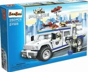 Klocki - Banbao Samochód policyjny 8332 - miniaturka - grafika 1