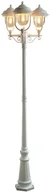 Lampy ogrodowe - Konstsmide Lampa stojąca zewnętrzna 7227-250 3x75 W E27 IP43 Biały (DxSxW) 60 x - miniaturka - grafika 1