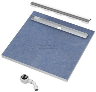 Schedpol Odpływ liniowy płyta spadkowa 80x80 cm ruszt STEEL 10.021/OLSL - Odpływy liniowe Schedpol Odpływ liniowy płyta spadkowa 80x80 cm ruszt STEEL 10.021/OLSL - Odpływy liniowe - miniaturka - grafika 4