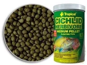Pokarm dla ryb - Tropical Cichlid Herbivore Medium Pellet 5L/1,8Kg 60868 - miniaturka - grafika 1