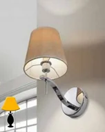 Lampy ścienne - Azzardo Kinkiet PRINCESSA 2286-1W - - miniaturka - grafika 1