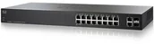 Switche - Linksys SF300-24PP 24-port 10/100 PoE+ Managed Switch w/Gig Uplinks SF300-24PP-K9-UK (SF300-24PP-K9-EU) - miniaturka - grafika 1