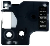 Dodatki do drukarek i skanerów - DYMO RHINO Aimotech Taśma zamiennik do 9mm/7m czarna biały nadruk D1 40921 A40921 - miniaturka - grafika 1