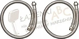 Hansgrohe Komplet węży przyłączeniowych 96387000 - Akcesoria do armatury i ceramiki - miniaturka - grafika 3