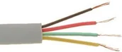 Akcesoria do monitoringu - Abcvision PRZEWÓD TELEF. KP-4 4x(7x0.12mm) PŁASKI - miniaturka - grafika 1