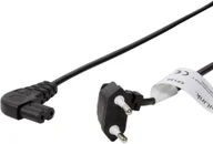 Kable komputerowe i do monitorów - Logilink Kabel Zasilanie [1x Złącze męskie Euro 1x Złącze męskie IEC typ C8)] 0.75 m czarny - miniaturka - grafika 1
