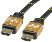 Kable - Rotronic ROLINE złota HDMI High Speed Cable ST  ST 3 m 11.04.5563 - miniaturka - grafika 1