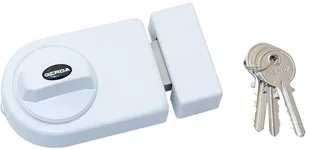 Gerda Zamek nawierzchniowy 50 i 60 mm biały - Zamki i wkładki - miniaturka - grafika 2