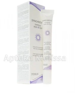 Synchroline SYNCHROVIT EYES & LIPS krem na zmarszczki okolic oczu i ust 15ml - Kosmetyki pod oczy - miniaturka - grafika 2