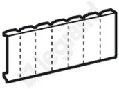 Rozdzielnie elektryczne - Legrand Osłonka 18 Moduły - Szara - 001665 - miniaturka - grafika 1
