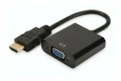 Adaptery i przejściówki - Digitus Adapter audio-video HDMI typ A do VGA, FHD, 3.5mm MiniJack - miniaturka - grafika 1