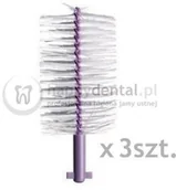 Szczoteczki międzyzębowe - Curaden CPS 512 Soft&Implant 3szt. (fioletowe) - końcówki do szczotecze - miniaturka - grafika 1