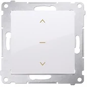 Wyłączniki światła i elektryczne - LEDart żaluzjowy biały DZW1K.01/11 Kontakt Simon54 - miniaturka - grafika 1