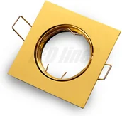 Oprawy, klosze i abażury - LED line Oprawa kwadratowa ruchoma, odlew - złoto 242939 - miniaturka - grafika 1