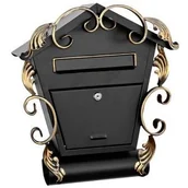 Skrzynki na listy - Skrzynka na listy ozdobna SK-6 z tubą na prase - miniaturka - grafika 1