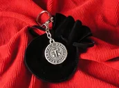 Repliki - akcesoria - WŁOCHY BRELOK Z SYMBOLEM ZAKONU ŚW. JAKUBA Z ALTOPASCIO - miniaturka - grafika 1