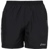 Spodnie sportowe męskie - Asics WOVEN SHORT 7 Krótkie spodenki sportowe performance czarny 110413 - miniaturka - grafika 1