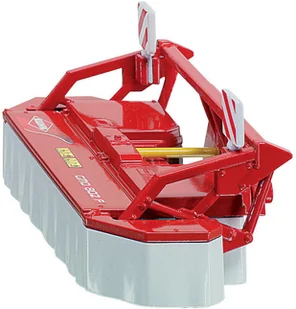 Siku 2461, krowa kosiarka przednia, 1:32, metal/tworzywo sztuczne, czerwony/biały, pasuje do wszystkich traktorów z przednim sprzęgłem - Samochody i pojazdy dla dzieci - miniaturka - grafika 3