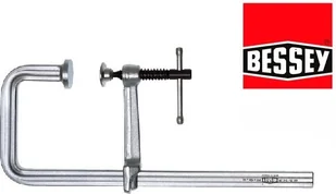 Bessey ścisk śrubowy stalowy omijający w kształcie U GUZ (GU25-12-6ZK) - Imadła i ściski Bessey ścisk śrubowy stalowy omijający w kształcie U GUZ (GU25-12-6ZK) - Imadła i ściski - miniaturka - grafika 1