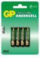 Baterie i akcesoria - GP cynkowo-chlorkowa; R03; 1.5V list 4 szt. 24G-U4 - miniaturka - grafika 1