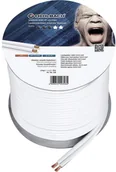Kable - Oehlbach Przewód głośnikowy 308 2 x 4.00 mm biały 30 m - miniaturka - grafika 1