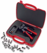 Kombinerki i obcęgi - Cimco Praska złącza koaksjalne wodoszczelne złącza koaksjalne BNC F RCA RG6 RG59 106154 - miniaturka - grafika 1