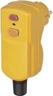 Kostki, złączki, wtyczki - Brennenstuhl Wtyczka elektryczna 1290670 IP54 żółty - miniaturka - grafika 1
