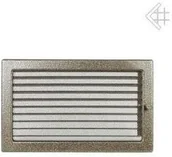 Akcesoria kominkowe - Kratki.pl Kratka kominkowa malowana czarno-złota 22x30 z żaluzją 6674-898A9_2013 - miniaturka - grafika 1