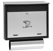 Skrzynki na listy - Skrzynka na listy LUX-2 z tubą na prasę - miniaturka - grafika 1