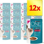 Mokra karma dla kotów - Purina One Zestaw 12 x 85 g - Adult, Wołowina z marchewką - miniaturka - grafika 1