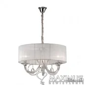 Oprawy, klosze i abażury - Ideal Lux SWAN SP3 oprawa wisząca 3 x 40W E14 35840 035840 - miniaturka - grafika 1