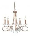 Elstead Lighting Christina CRT5 5 CRT5 Srebrny/GOLD - Lampy sufitowe - miniaturka - grafika 2