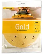 Materiały ścierne - Mirka MIRKA 23611 °F1060 złota próby  Grip 15 L 60, 10/, 150 MM (23611F1060) - miniaturka - grafika 1