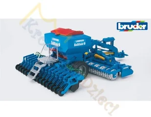 Bruder Agregat uprawowo-siewny Compact- Solitair 9 02026 - Samochody i pojazdy dla dzieci - miniaturka - grafika 2