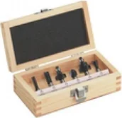 Akcesoria do elektronarzędzi - Metabo Zestaw frezów, 6-częściowy, Promotion (631040000) - miniaturka - grafika 1