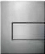 Przyciski spłukujące - TECE Przycisk spłukujący do pisuaru z metalu square, chrom połysk 9.242.811 - miniaturka - grafika 1