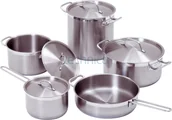 Akcesoria gastronomiczne - Bartscher 9-częściowy zestaw garnków | , A130442 A130.442 - miniaturka - grafika 1