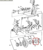 Części i akcesoria do maszyn rolniczych - CNH USZCZELNIACZ PRZEDNIEJ OSI DUŻY 86025942 - miniaturka - grafika 1