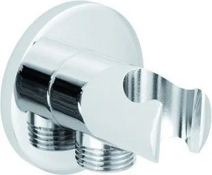 Deante CASCADA chrom Uchwyt na słuchawkę / przyłącze węża okrągłe NAC 051K - Akcesoria łazienkowe - miniaturka - grafika 6