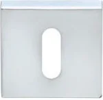 Dnd Martinelli ROZETA KWADRATOWA VDS KLUCZ R35V SATYNA CHROM 35-0334 - Szyldy i rozety - miniaturka - grafika 2