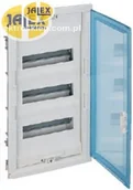 Rozdzielnie elektryczne - Legrand rozdzielnia RWN 3 x 12 drzwi transparentne 602423 - miniaturka - grafika 1
