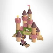 Klocki - Plan Toys Bajkowy zamek wróżki 5650 - miniaturka - grafika 1